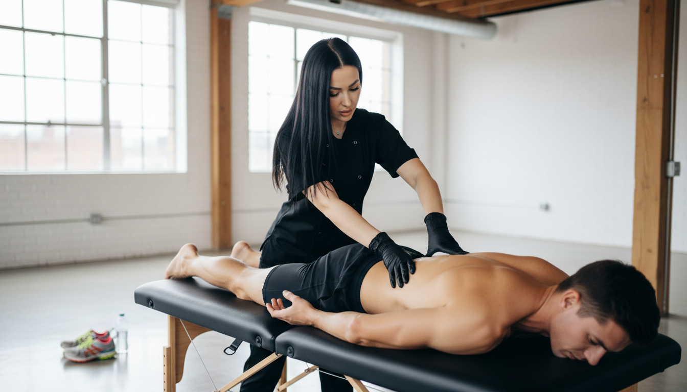 Mobile massage therapist Marylebone London